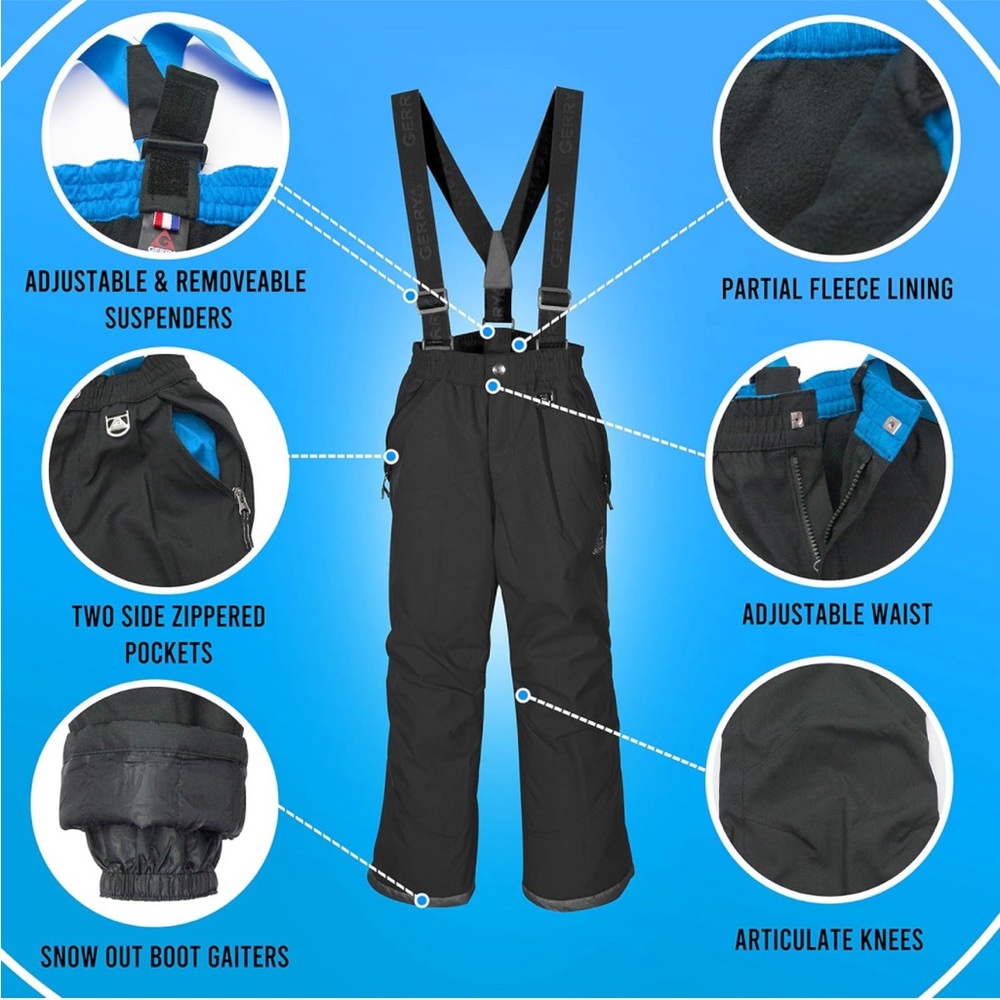Youth snow pants - Picture 4 of 4